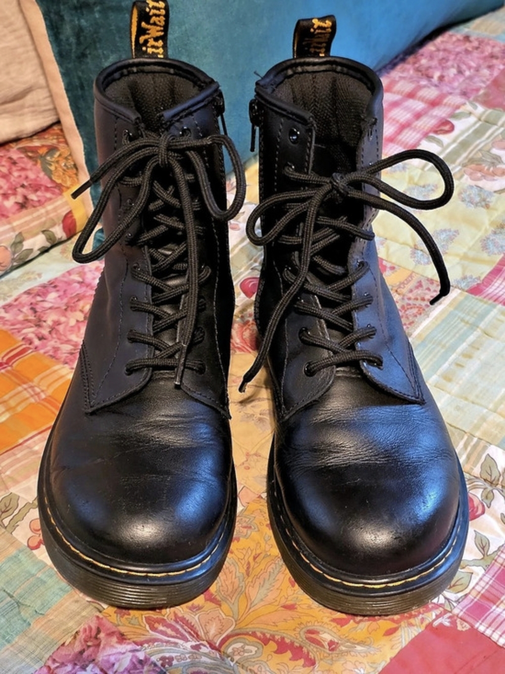 Dr. Martens 1460Y Combat Boots Black